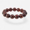 Pressed Baltic amber bracelet Anniversary gift 12mm-Amber bracelets-Home