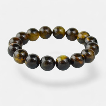 Pressed Green Nature’s Gift Amber Bracelet-Amber bracelets-Home