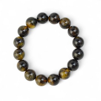 Pressed Green Nature’s Gift Amber Bracelet-Amber bracelets-Home