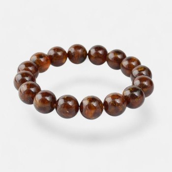 Pressed Polished Amber Bracelet Gift idea-Amber bracelets-Home