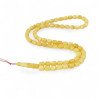 66 Amber Prayer Beads - Pressed amber-Islamic Prayer rosary-Amber rosaries