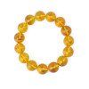 Stunning Baltic Amber Bracelet in Rich Tones 12mm-Amber bracelets-Home