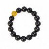Unique Pressed Amber Bracelet with Striking Colors 12mm-Amber bracelets-Home