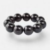 Pressed Modified amber bracelet for women 19mm beads-Amber bracelets-Home