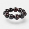 Pressed Amber Bracelet 19mm round beads-Amber bracelets-Home