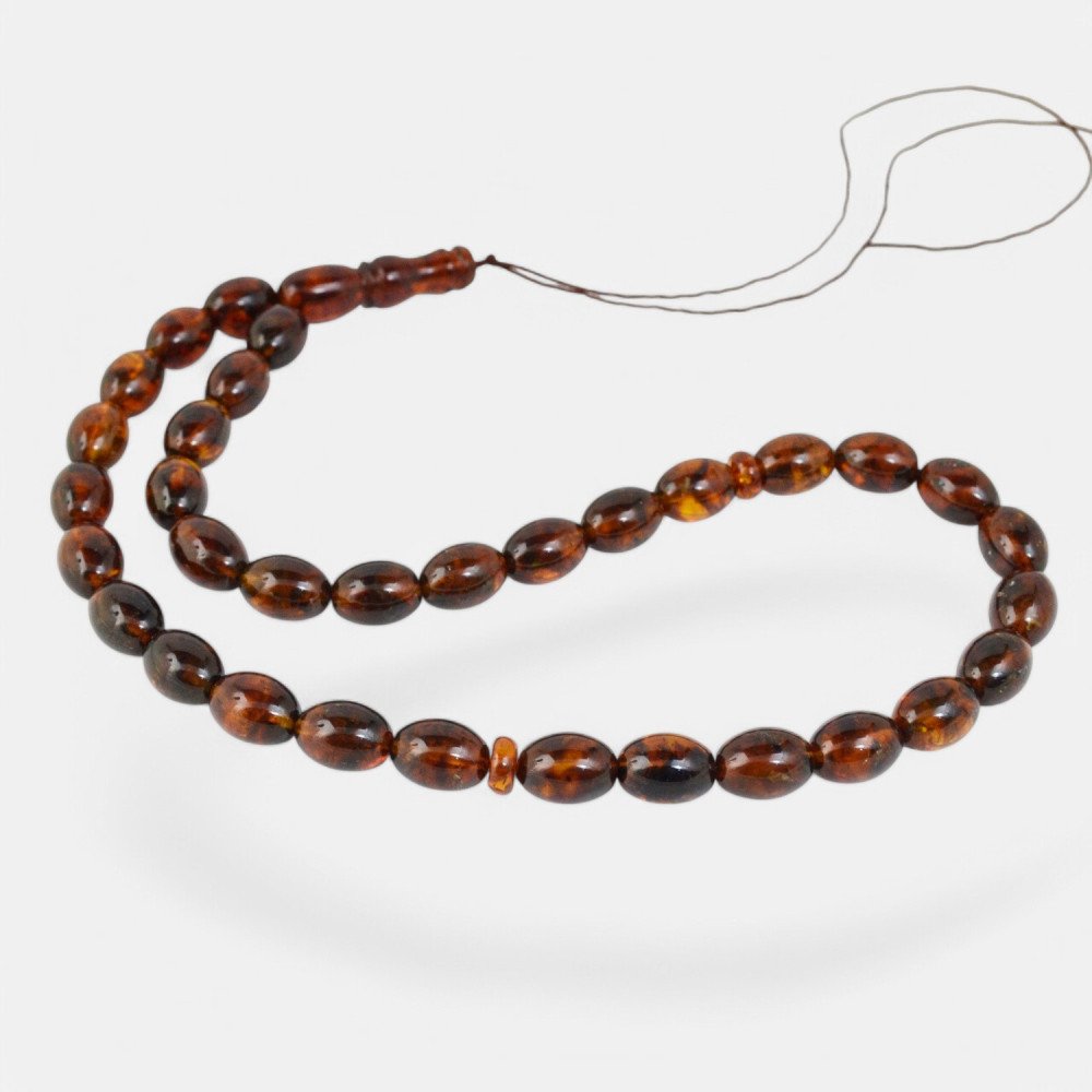 Amber Prayer Beads Islamic gift for Muslims-Islamic Prayer rosary-Amber rosaries