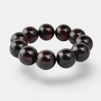 Pressed Amber Bracelet Every Bead Holds a Wish-Amber bracelets-Home