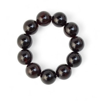 Glossy Modified Amber Design Bracelet-Amber bracelets-Home