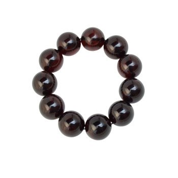 Modified Amber Bracelet - Cherry amber jewelry gift-Amber bracelets-Home
