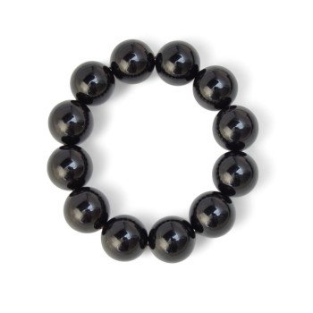 Pressed amber bracelet for women 18mm - Christmas gift-Amber bracelets-Home