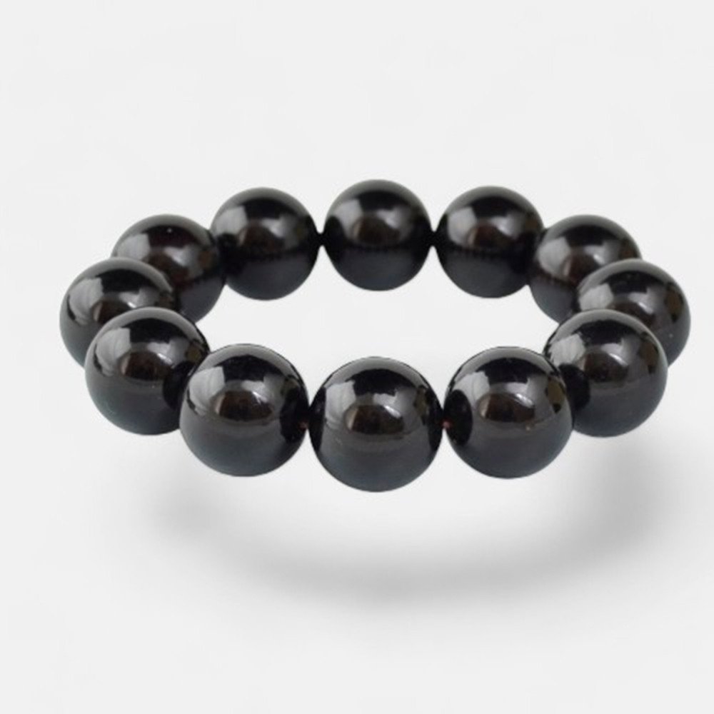 Pressed Baltic amber bracelet - Anniversary gift idea-Amber bracelets-Home