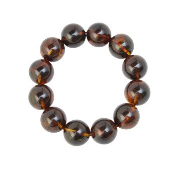 Modified Amber Bracelet - Celebrate Birthdays in Style 17mm-Amber bracelets-Home