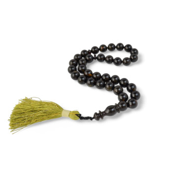 11mm Pressed Amber Prayer Beads – Unique Kehribar-Islamic Prayer rosary-Amber rosaries