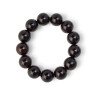16mm Pressed amber beads bracelet Anniversary gift-Amber bracelets-Home