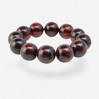 Cherry Modified Amber Design Bracelet-Amber bracelets-Home