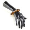 Modern Stylish Amber Beads Bracelet 16 mm - Gift idea-Amber bracelets-Home