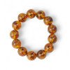 Modern Stylish Amber Beads Bracelet 16 mm - Gift idea-Amber bracelets-Home