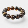 Modified Amber Bracelet - 16mm amber jewelry gift-Amber bracelets-Home