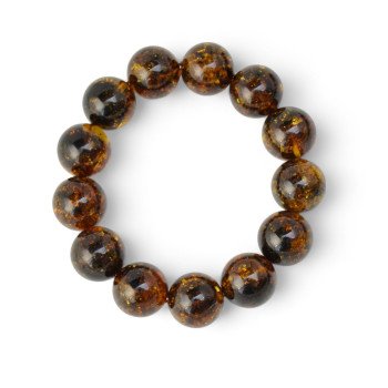 Modified Amber Bracelet - Green Amber-Amber bracelets-Home