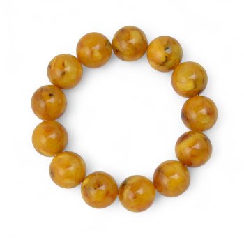 Modified Amber Bracelet – Soulful Gift for Her-Amber bracelets-Home