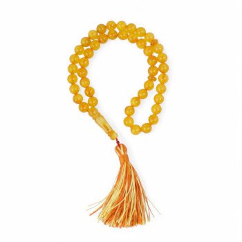 Pressed Amber rosary – Cherished Ramadan Gift-Islamic Prayer rosary-Amber rosaries