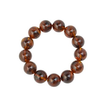 Pressed Modified Amber Bracelet for adults - Gift idea-Amber bracelets-Home