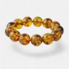 Pressed Baltic Amber Bracelet Mother’s Day Gift-Amber bracelets-Home