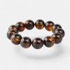 16mm Modified Soft Shine Amber Bracelet-Amber bracelets-Home