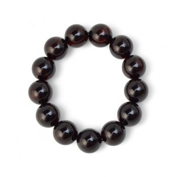 Premium quality Modified Amber Bracelet 16 mm-Amber bracelets-Home