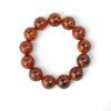 Pressed Amber Bracelet 16mm round beads-Amber bracelets-Home
