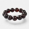 15mm Pressed amber bracelet Perfect gift idea for her-Amber bracelets-Home