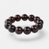 15mm round cherry amber bracelet Pressed beads-Amber bracelets-Home