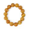 Baltic Amber Bracelet – caramel color amber 15 mm-Amber bracelets-Home