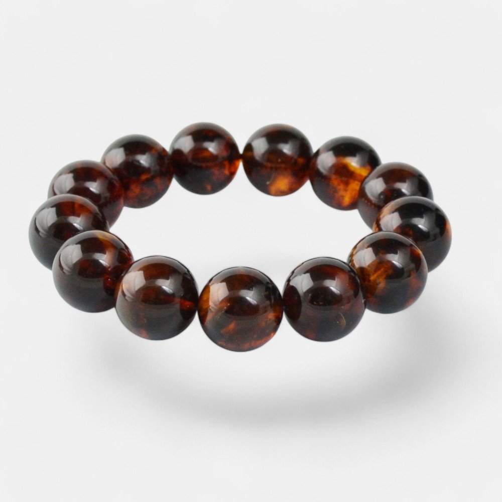 Baltic Amber Bracelet – Genuine Touch for Gentle Souls-Amber bracelets-Home
