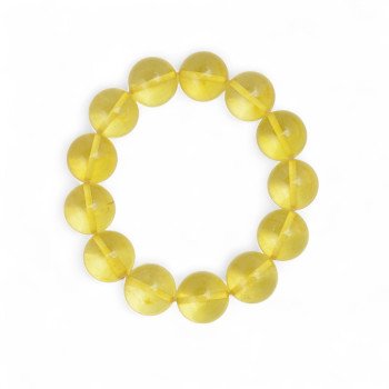 Amber Bracelet with Rich Hues With Pressed Beads-Amber bracelets-Home