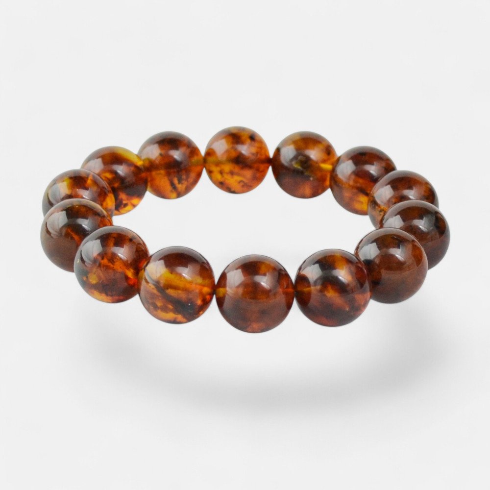 Modern Amber Bracelet for Everyday Wear gift for husband-Amber bracelets-Home
