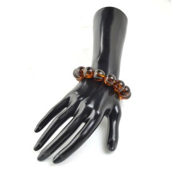 Modern Amber Bracelet for Everyday Wear gift for husband-Amber bracelets-Home