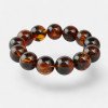 Modified Amber Bracelet - 15mm amber jewelry gift-Amber bracelets-Home