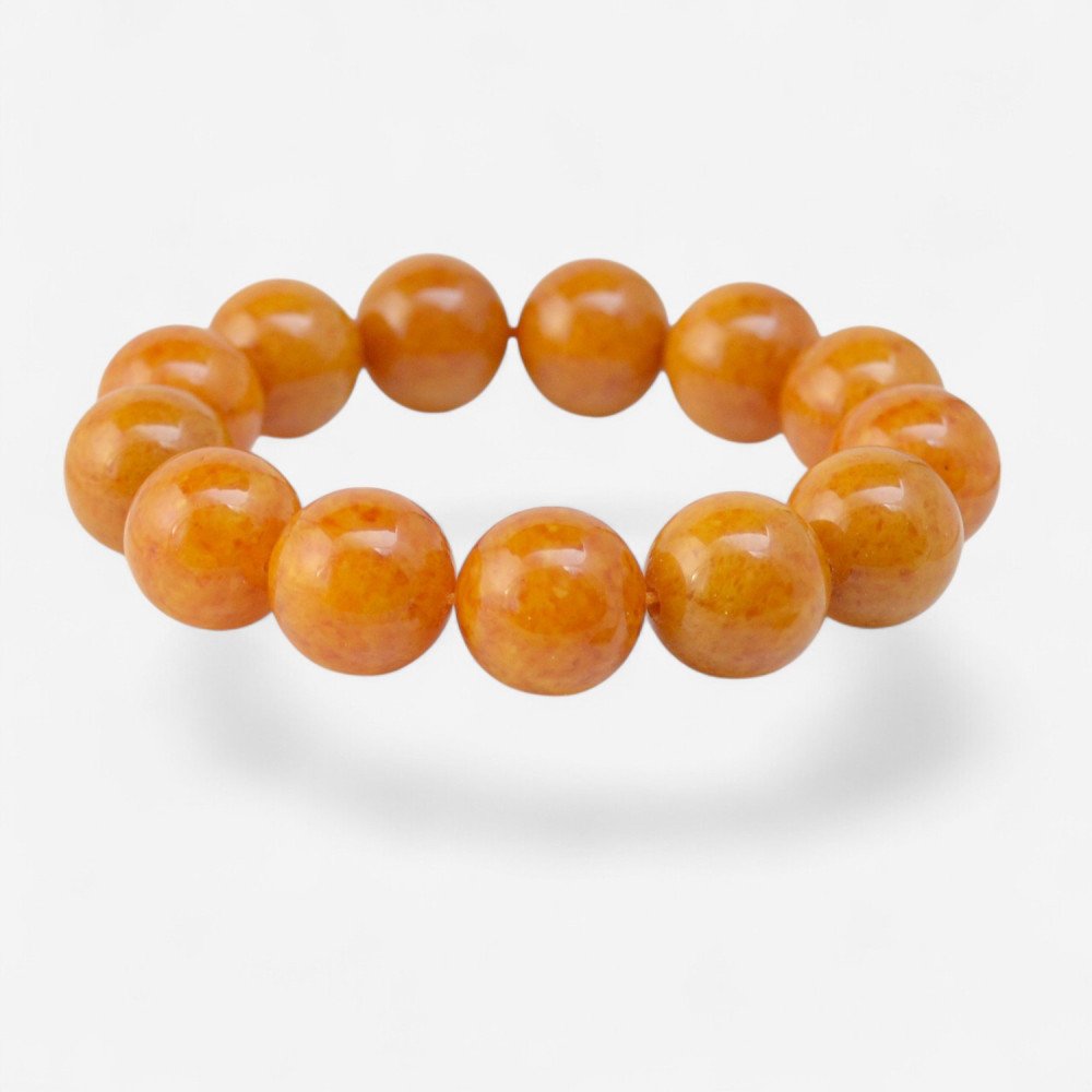 Pressed Amber Bracelet – Every Bead Holds a Wish-Amber bracelets-Home