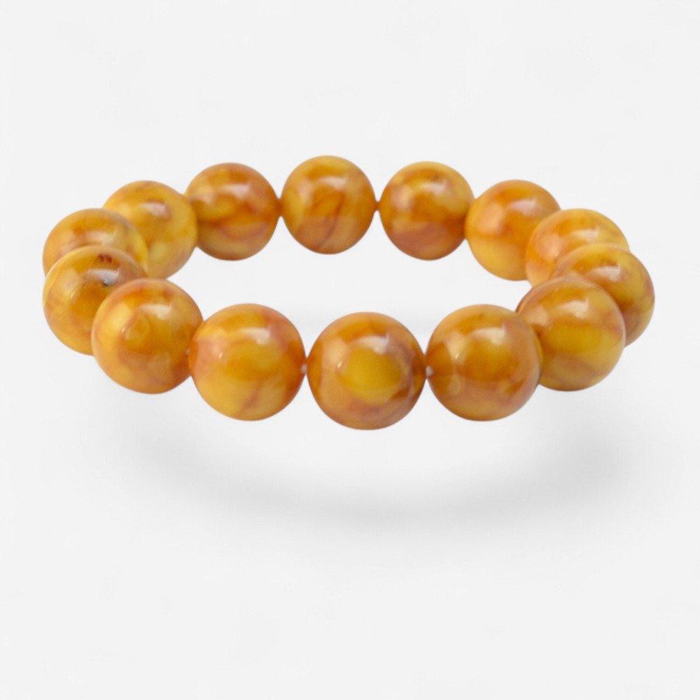 Pressed Amber Bracelet – Genuine Touch for Gentle Souls-Amber bracelets-Home