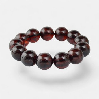 Pressed Amber Bracelet – Warm Touch for Her Birthday-Amber bracelets-Home