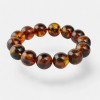 Modified Amber Bracelet for Birthday gift 16 mm beads-Amber bracelets-Home
