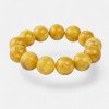 Modified Amber Bracelet for Birthday gift 15mm-Amber bracelets-Home