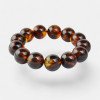 Modified Amber Bracelet - 15mm round beads - Gift idea-Amber bracelets-Home