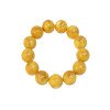 Pressed Baltic Amber Bracelet Unique Anniversary Gift for Her-Amber bracelets-Home