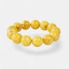 Nature-Inspired Pressed Amber Bracelet 15mm-Amber bracelets-Home