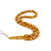 Amber pressed beads rosary tesbih ramadan gift-Islamic Prayer rosary-Amber rosaries