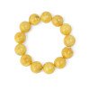 Nature-Inspired Pressed Amber Bracelet 15mm-Amber bracelets-Home