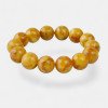Gemstone Beads Modified Baltic Amber Bracelet-Amber bracelets-Home