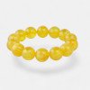 14mm Amber Beauty: Dazzling Pressed Bracelet-Amber bracelets-Home